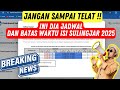 Batas Waktu Pengisian Sulingjar 2025 | Terbaru - Survei Lingkungan Belajar 2025