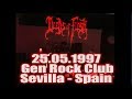 Capture de la vidéo Deeds Of Flesh Live - 25.05.1997 - Gen Rock Club, Sevilla , Spain Full Show - Dani Zed