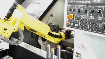 GOODWAY GA-2000 High Speed Turning Center With Robot Arm