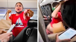 Karen Tries Peeing on a Plane After This.. (AIRPORT EDITION)