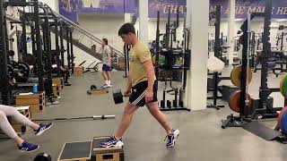 1DB Front Foot-Elevated Split Squat