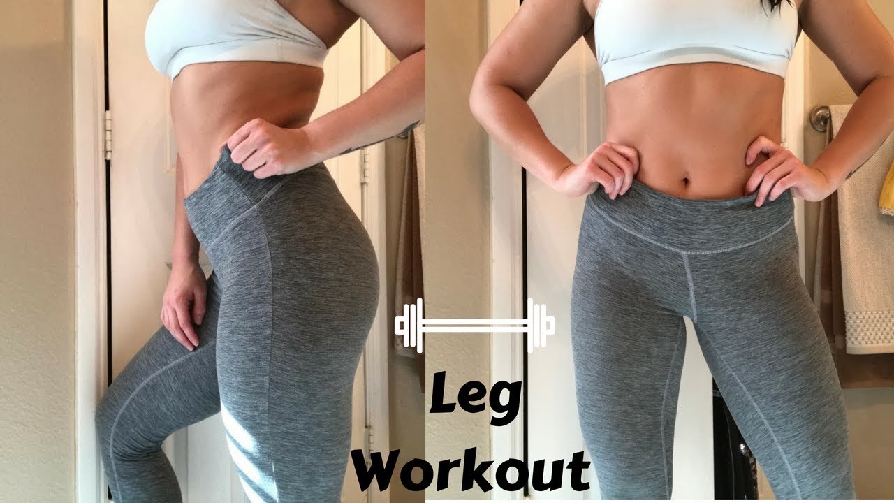 Leg Workout//Meals