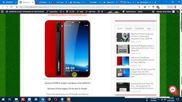 Maximus P3 Frp Bypass Solution Without Box Android 8.1 Only 10Mb File