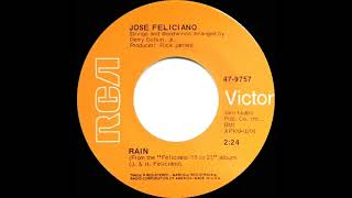 1969 Jose Feliciano - Rain (mono 45) Resimi