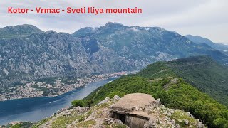 Hiking The Vrmac Mountain Trail Kotor-Vrmac-Sveti Iliya-Kotor