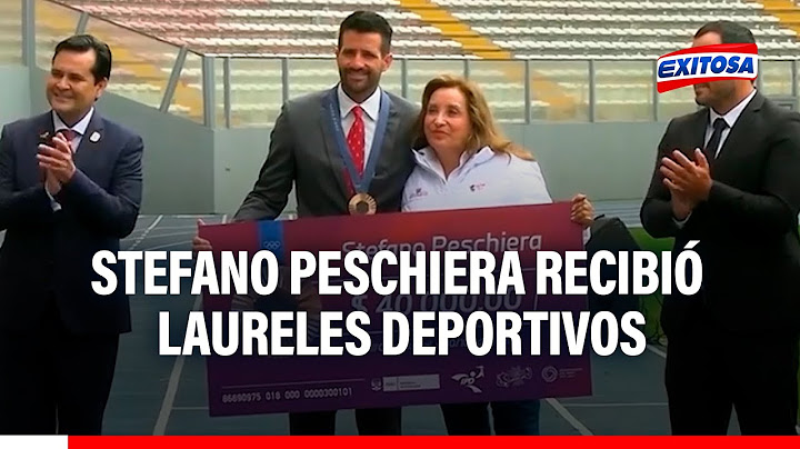 🔴🔵Stefano Peschiera recibió los laureles deportivos tras medalla de bronce en París 2024