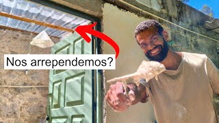 Melhorias na reforma, telhado transparente e muito mais!