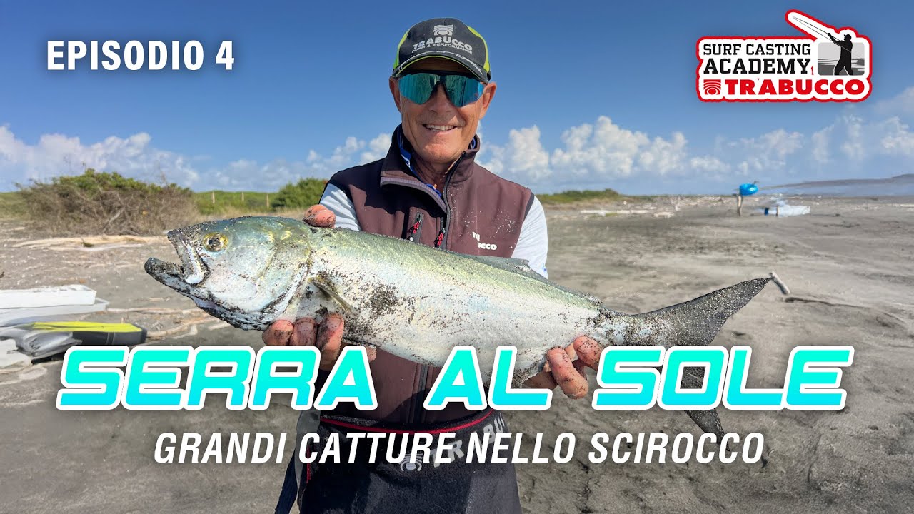 #surfcasting COME catturare il pesce SERRA di giorno | Surfcasting Academy S8E4