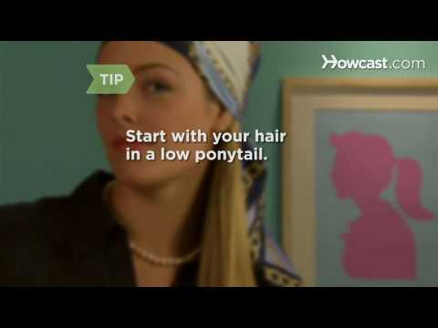 How to Tie a Scarf into a Stylish Head Wrap