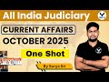 All India Judiciary | Current Affairs October 2025 | One Shot by Surya Sir | Target 20 Judiciary