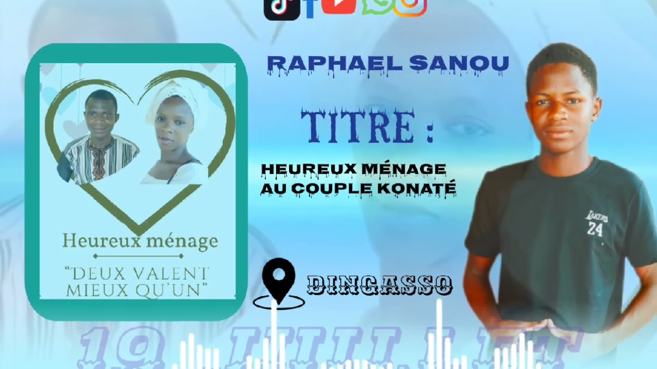 Chantre Raphaël sanou _Heureux ménage au couple Konaté