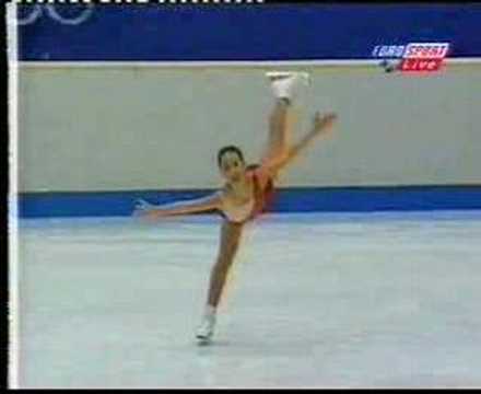 1998 Olympics Ladies SP Michelle Kwan in Nagano. Not the most difficult program of the night, but just beautiful!