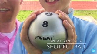 What's inside a Shot Put Ball?