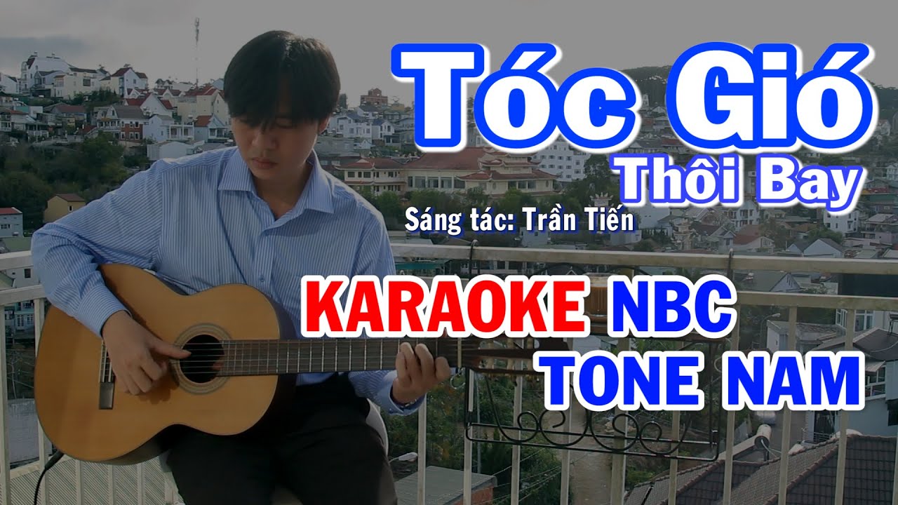 TÓC GIÓ THÔI BAY Karaoke  YouTube