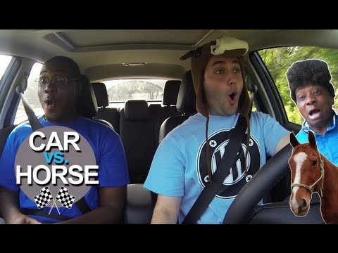 EPIC CAR VS HORSE RACE - EPIC CAR VS HORSE RACE