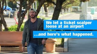 Airline Ticket Scalper Prank | Ticketmaster Verified (:30)