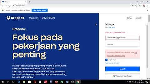 Screen capture penyimpanan data di drobbox