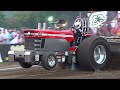 Tractor Pulling 2023: Methanol Powered Unlimited Super Stock Tractors pulling in Freeport, IL