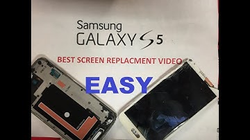 How To Replace Galaxy S5 Screen In Three Minutes Fast And Easy