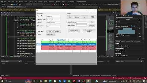 Görsel Programlama-2 Access ile Veritabanı Ödevi Çalıştırma Kısmı