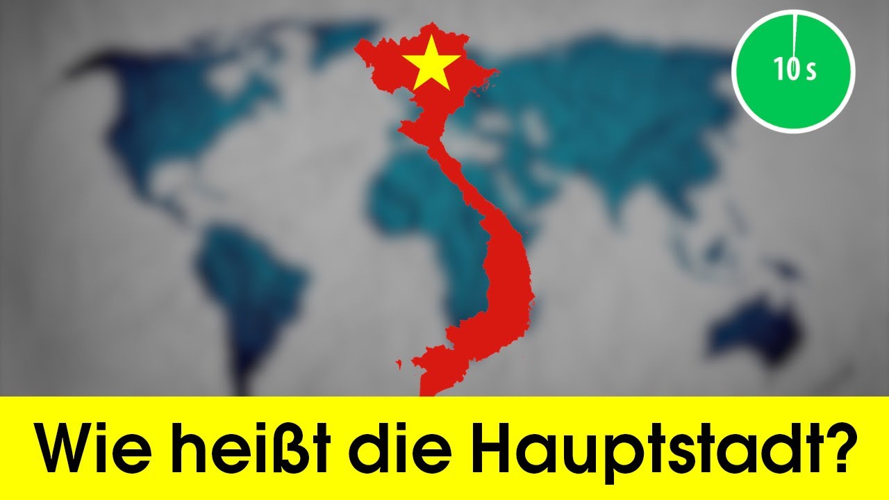 Wie heißt die HAUPTSTADT dieses Landes? Geografie und Flaggenquiz YouTube