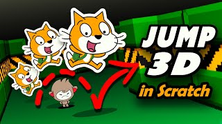 'EPIC 3D JUMPING GAME' in Scratch?  Raycaster Tutorial E10