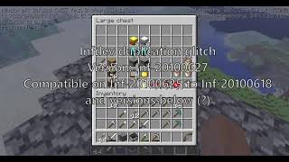 Minecraft - Infdev Duplication Glitch