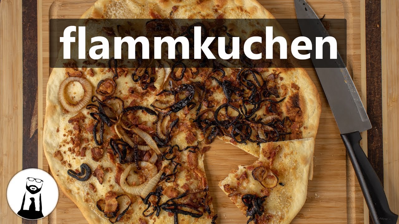 Flammkuchen A K A German Pizza Youtube