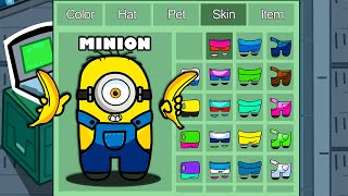 Minion in Among Us ◉ funny animation - 1000 iQ impostor