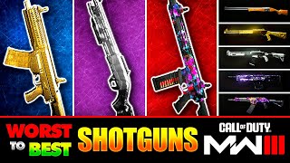 MW3 Shotguns Ranked WORST to BEST! [Modern Warfare III]