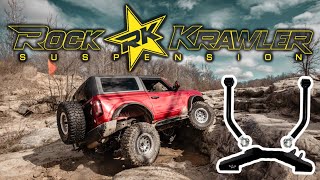 IS IT WORTH IT?! @RockKrawlerSus ProX Triangulated 4Link Conversion for 6th Gen Bronco