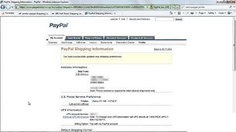 How to Create Paypal Shipping Label