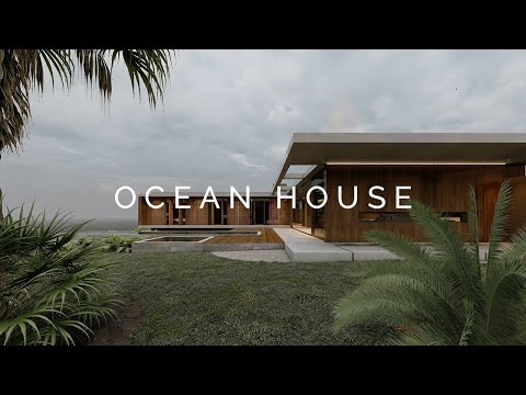 Architect designs a minimalist contemporary house with views to the ocean (house tour)