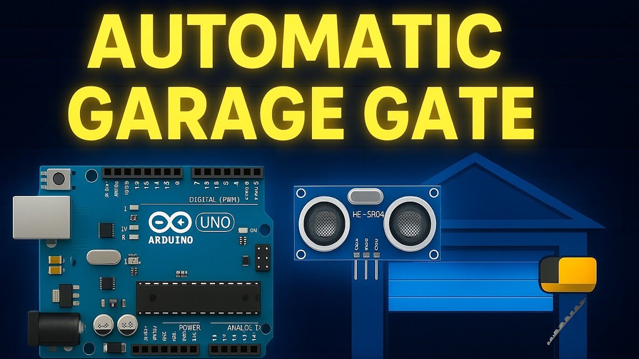 Automatic Garage Gate using Arduino | Servo Motor & Ultrasonic Sensor ...