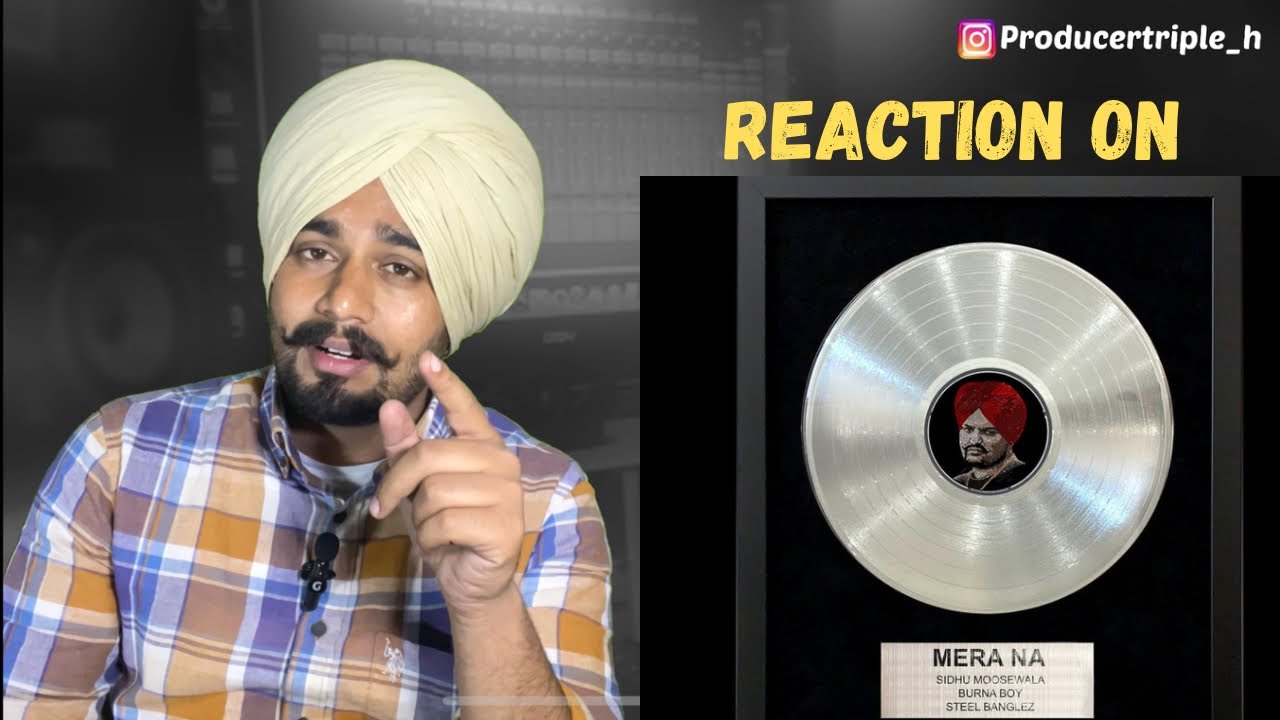 Live Reaction on Sidhu moose wala mera na