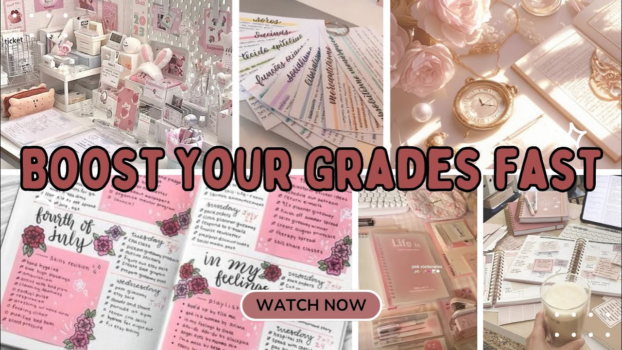 Study Tips that will improve your grades 💯📖 🏼 🏼💻🎧🎀 - YouTube