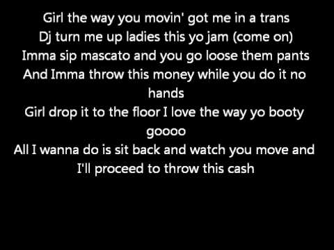Waka Flocka Flame- No Hands (lyrics on screen)