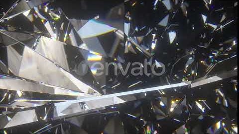 Beautiful Slowly Rotating Diamond | Motion Graphics - Envato elements