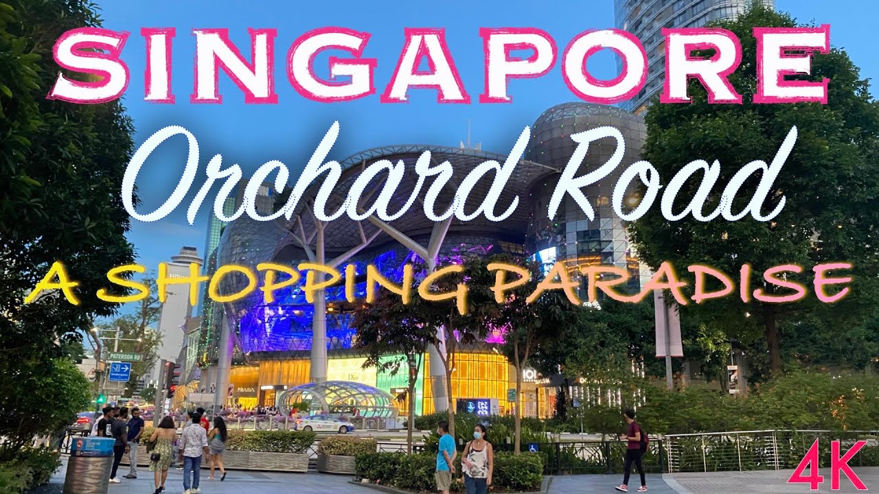 4K ] Shoppers' Paradise at Orchard Road