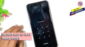 HOW TO INFINIX HOT 10 PLAY ( X688B ) HARD RESET - FACTORY RESET ✅ NO PC!2025