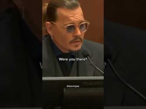 Were You There Tense Moment Johnny Depp Questioned About Drinking Shorts