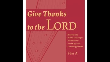 Year A Psalm for the First Sunday in Advent