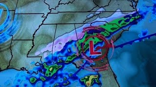 The South braces for winter storm
