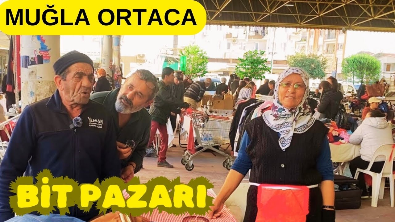 ŞEHİRDEN GÖÇ EDENLER ve KÖYLÜLER  MUĞLA 2.el pazarında PARA kazanıyor….