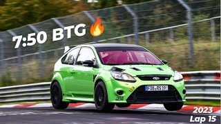 BTG 7:50 Nürburgring Nordschleife || Ford Focus RS mk2