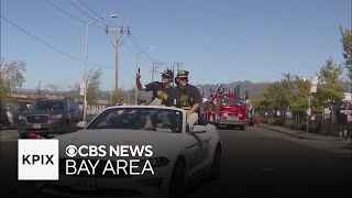 Oakland Ballers celebrate Pioneer League Championship with parade