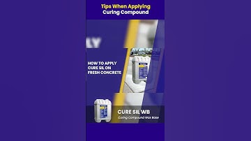 Tips When Applying Curing Compound