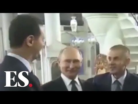 Trump news: Putin and Assad caught on video mocking Donald Trump during Damascus summit