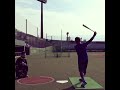 中村晃のバッティング練習