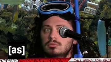 Pigeons Playing Ping Pong "The Liquid" | FishCenter | Adult Swim